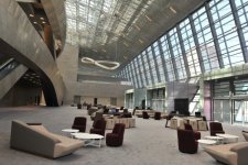 Президент Ильхам Алиев и его супруга приняли участие в открытии Бакинского конгресс-центра (ФОТО)