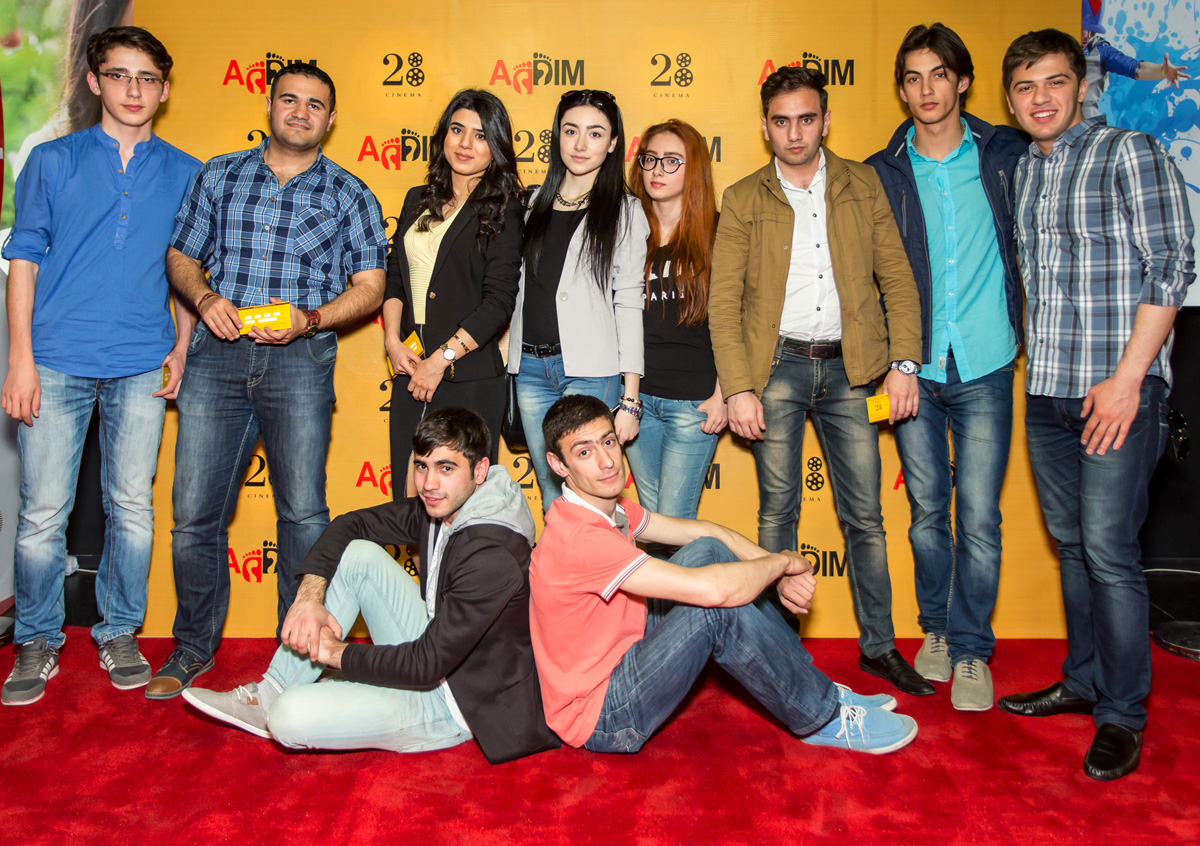 Эльнара Халилова провела день кино с молодежью (ФОТО)