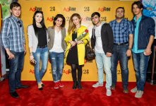 Эльнара Халилова провела день кино с молодежью (ФОТО)