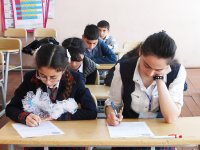 В Гяндже и Товузе прошла олимпиада по русскому языку и литературе (ФОТО)