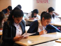 В Гяндже и Товузе прошла олимпиада по русскому языку и литературе (ФОТО)