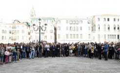 Вице-президент Фонда Гейдара Алиева Лейла Алиева приняла участие в открытии двух выставок в Азербайджанском павильоне в рамках 56-й Венецианской биеннале (ФОТО)