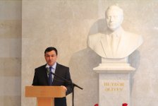 Во Дворце Гейдара Алиева состоялось мероприятие, посвященное 92-летию  общенационального лидера Гейдара Алиева (ФОТО)