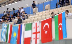 В Баку проводится международный турнир по водному поло (ФОТО)