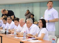 В Баку проводится международный турнир по водному поло (ФОТО)