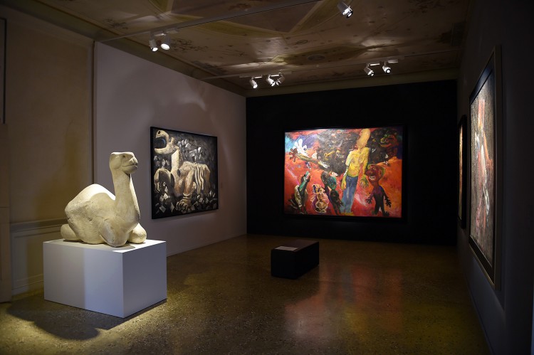 Вице-президент Фонда Гейдара Алиева Лейла Алиева приняла участие в открытии двух выставок в Азербайджанском павильоне в рамках 56-й Венецианской биеннале (ФОТО)