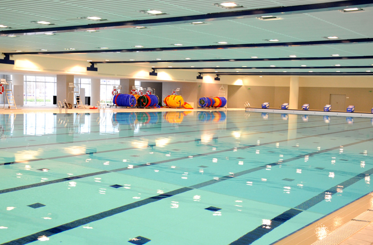 Дворец водных видов спорта в Баку готов к первым Евроиграм (ФОТО)