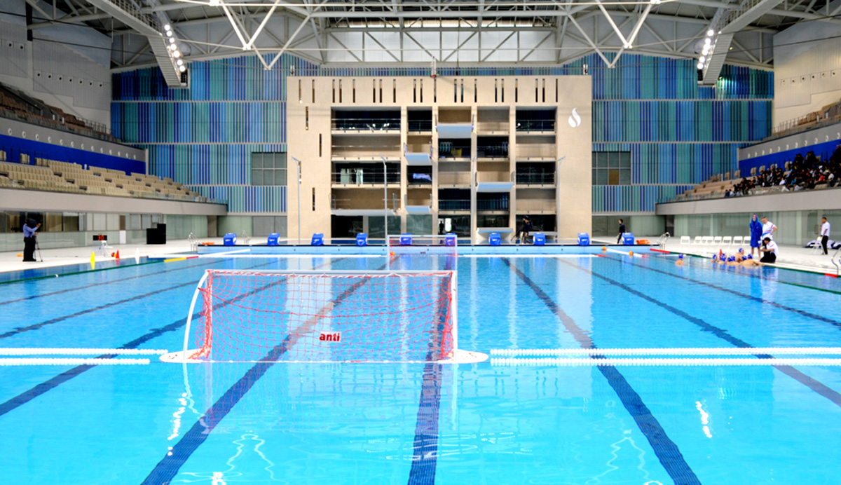 Дворец водных видов спорта в Баку готов к первым Евроиграм (ФОТО)
