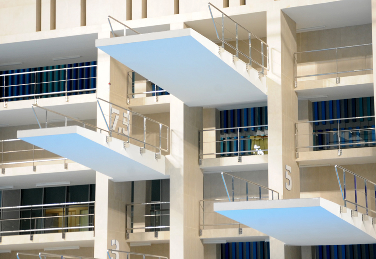 Дворец водных видов спорта в Баку готов к первым Евроиграм (ФОТО)