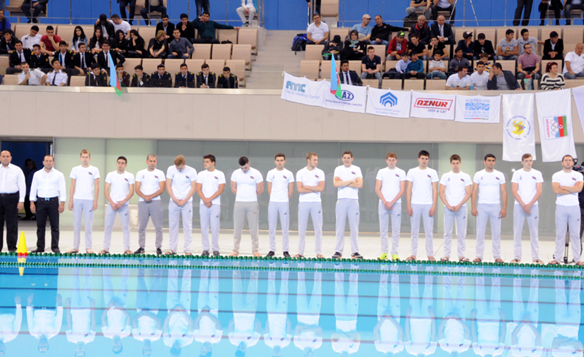 В Баку проводится международный турнир по водному поло (ФОТО)