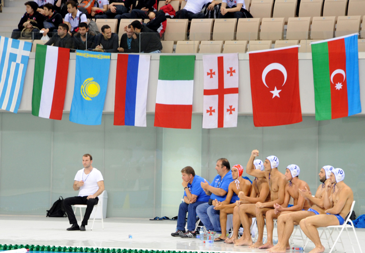 В Баку проводится международный турнир по водному поло (ФОТО)
