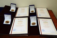 В Баку состоялась торжественная церемония вручения литературной премии «Qızıl Kəlmə» (ФОТО)