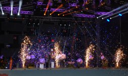 В Баку состоялся праздничный салют (ФОТО)