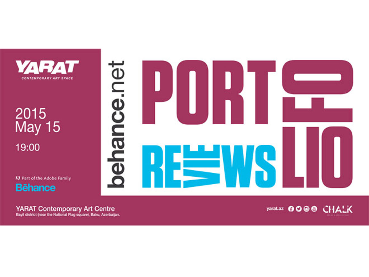 YARAT и BEHANCE организуют День ознакомления с портфолио