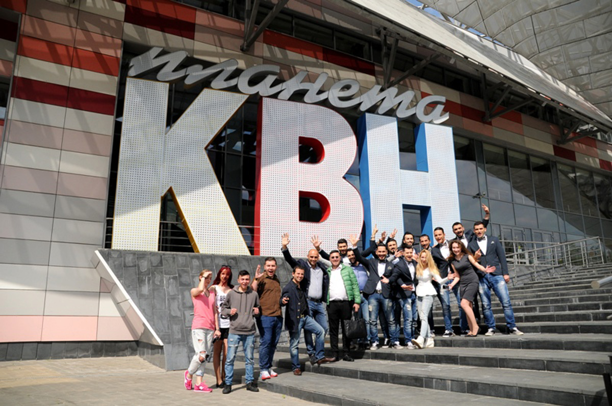 Двойник Майкла Джексона выводит "Сборную Баку" в полуфинал Премьер-лиги КВН (ФОТО)