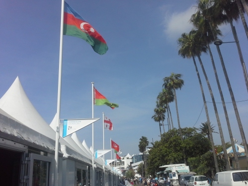 На Каннском кинофестивале действует павильон Азербайджана(ФОТО)