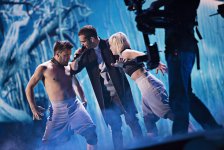 Это невероятно вдохновляет: Эльнур Гусейнов на сцене "Евровидения" (ФОТО)