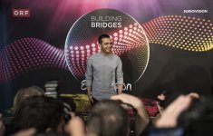 Это невероятно вдохновляет: Эльнур Гусейнов на сцене "Евровидения" (ФОТО)