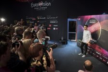 Это невероятно вдохновляет: Эльнур Гусейнов на сцене "Евровидения" (ФОТО)