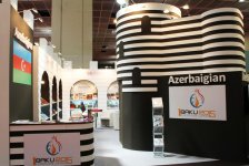Павильон Азербайджана вызвал большой интерес на выставке в Италии (ФОТО)