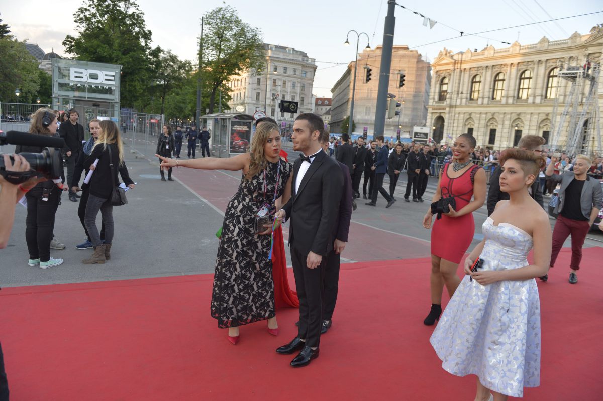 Эльнур Гусейнов на церемонии открытия 	конкурса "Евровидение-2015" (ФОТО)