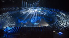 Сценический номер Эльнура Гусейнова на "Евровидении": "Этот танец навеян дикой природой" (ФОТО)