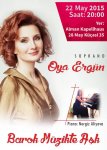 В Баку пройдет концерт Ойи Эргюн "Barok Müzikte Aşk"