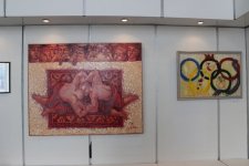 Красочные картины, посвященные первым Европейским играм в Баку (ФОТО)