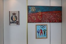 Красочные картины, посвященные первым Европейским играм в Баку (ФОТО)