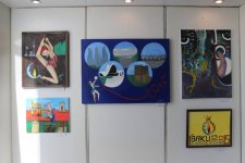 Красочные картины, посвященные первым Европейским играм в Баку (ФОТО)