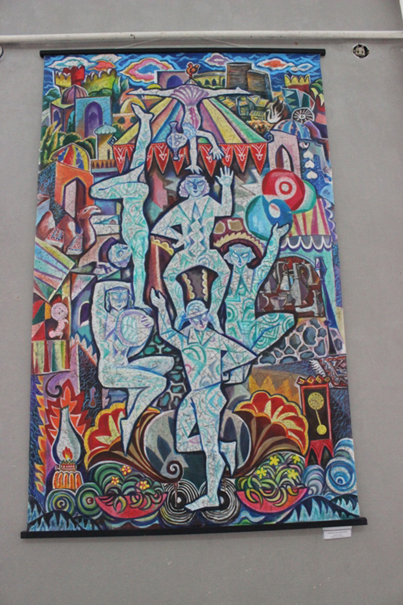 Красочные картины, посвященные первым Европейским играм в Баку (ФОТО)