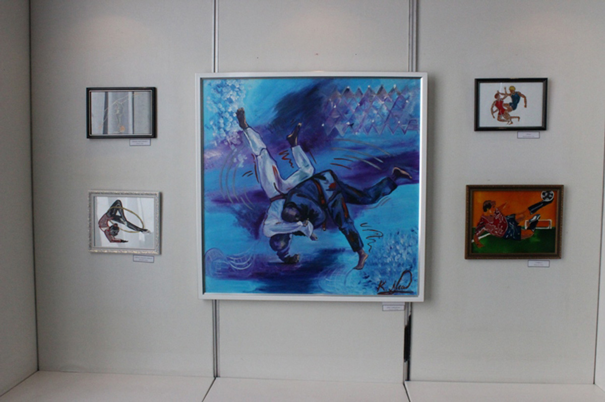 Красочные картины, посвященные первым Европейским играм в Баку (ФОТО)