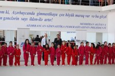 В Баку прошли фестивальные соревнования по художественной гимнастике (ФОТО)