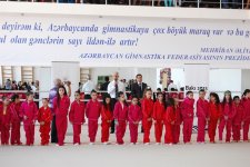В Баку прошли фестивальные соревнования по художественной гимнастике (ФОТО)