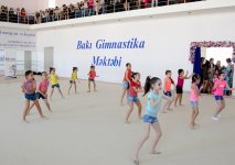 В Баку прошли фестивальные соревнования по художественной гимнастике (ФОТО)
