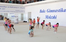 В Баку прошли фестивальные соревнования по художественной гимнастике (ФОТО)