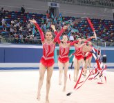 В преддверии Евроигр в Баку прошли проверочные тренировки гимнастов (ФОТО)