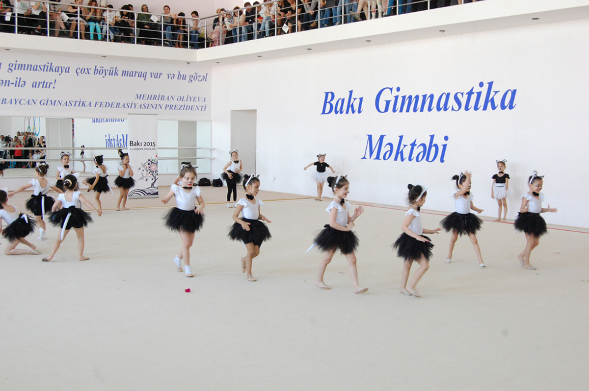 В Баку прошли фестивальные соревнования по художественной гимнастике (ФОТО)
