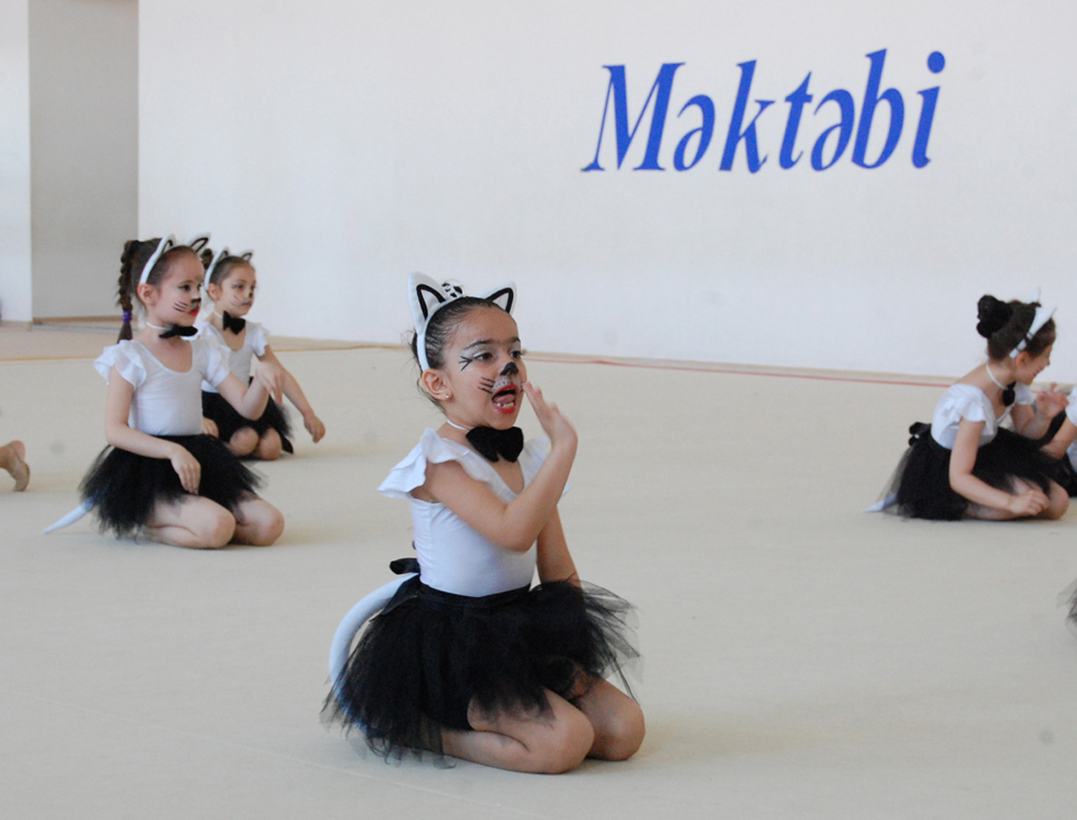 В Баку прошли фестивальные соревнования по художественной гимнастике (ФОТО)