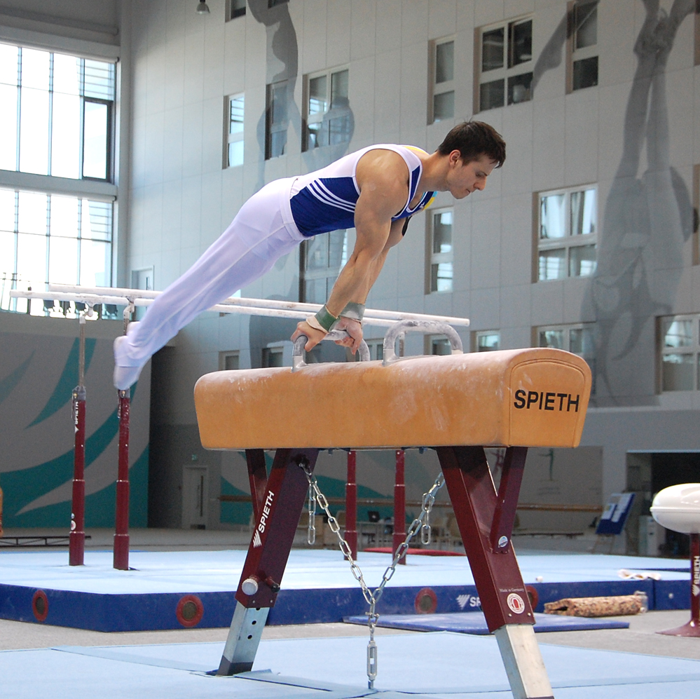 В преддверии Евроигр в Баку прошли проверочные тренировки гимнастов (ФОТО)