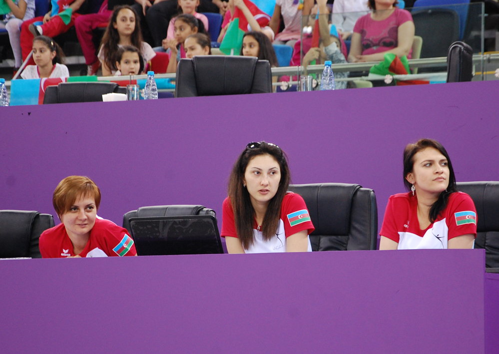 В преддверии Евроигр в Баку прошли проверочные тренировки гимнастов (ФОТО)