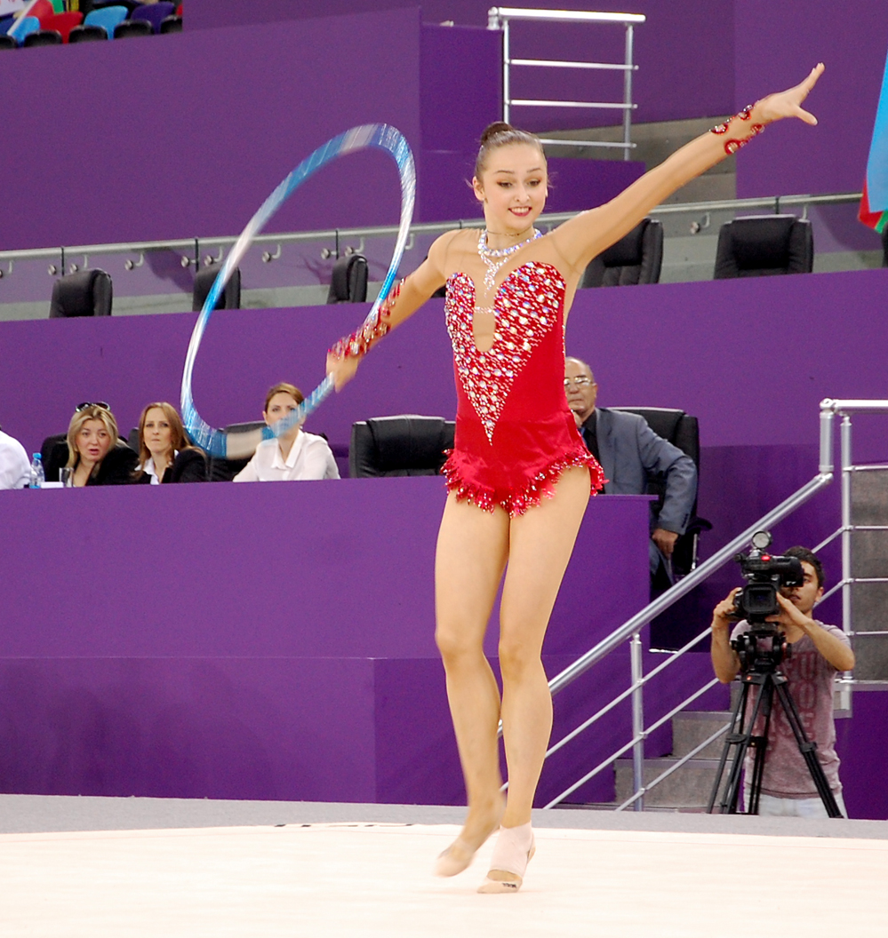 В преддверии Евроигр в Баку прошли проверочные тренировки гимнастов (ФОТО)