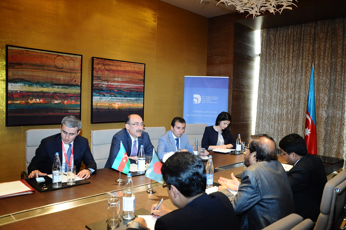 Абульфас Гараев провел встречу с министрами культуры нескольких стран  (ФОТО)