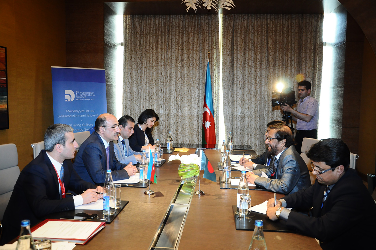 Абульфас Гараев провел встречу с министрами культуры нескольких стран  (ФОТО)