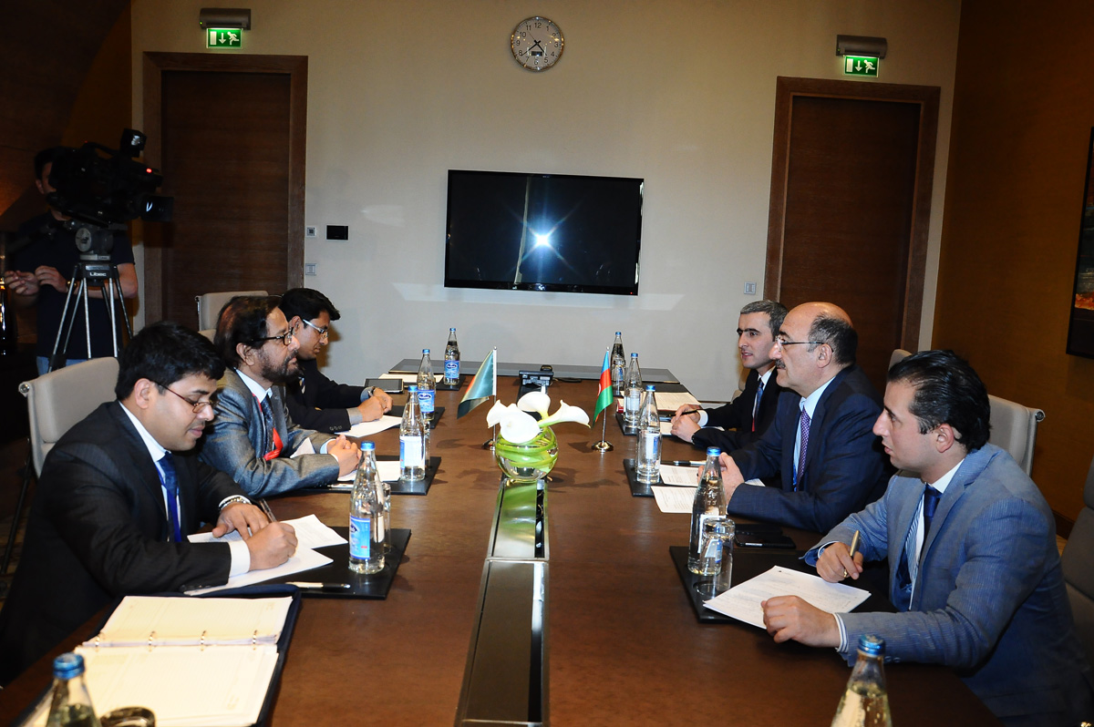 Абульфас Гараев провел встречу с министрами культуры нескольких стран  (ФОТО)