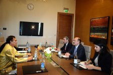 Абульфас Гараев провел встречу с министрами культуры нескольких стран  (ФОТО)