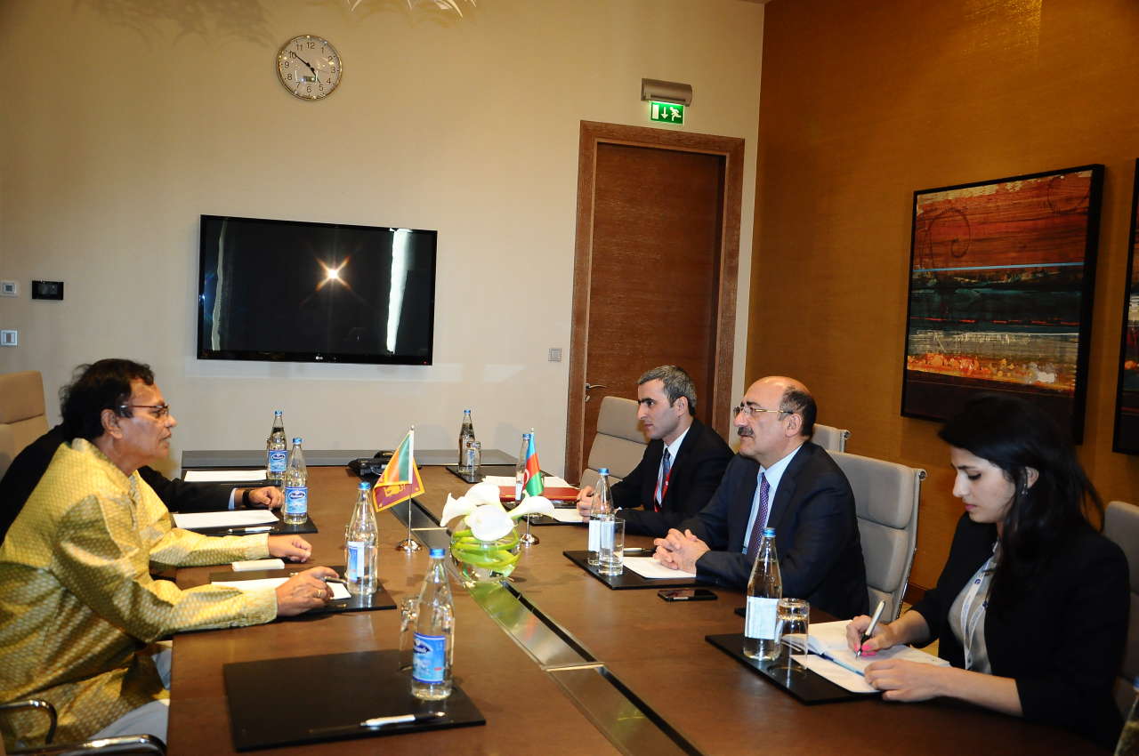 Абульфас Гараев провел встречу с министрами культуры нескольких стран  (ФОТО)