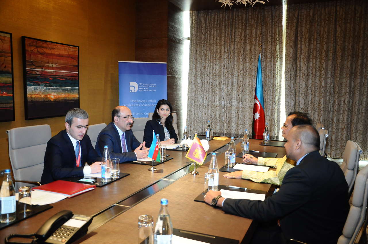 Абульфас Гараев провел встречу с министрами культуры нескольких стран  (ФОТО)