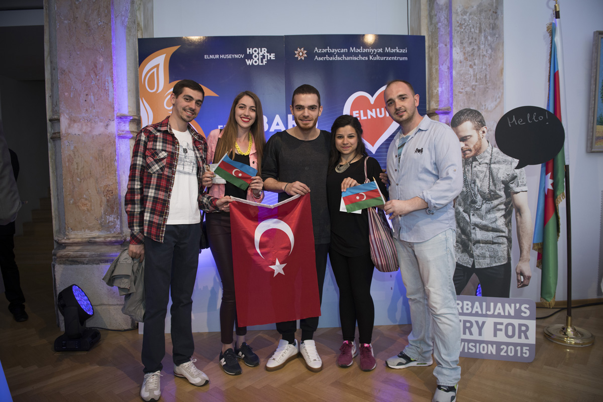 В Вене прошел День Азербайджана, посвященный Евровидению и Евроиграм (ФОТО)