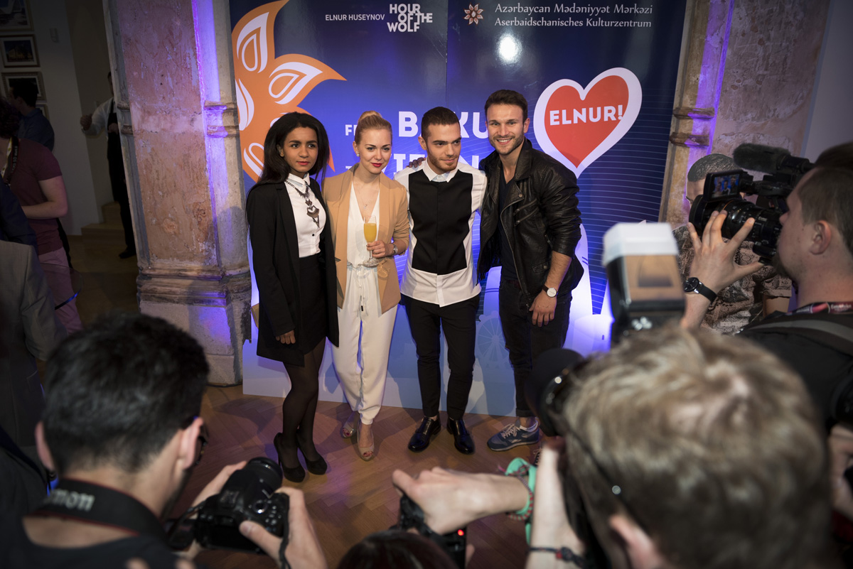 В Вене прошел День Азербайджана, посвященный Евровидению и Евроиграм (ФОТО)